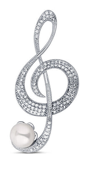Брошь JwL Luxury Pearls Shimmering Pearl JL0793