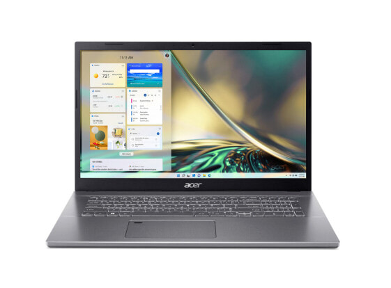 Ноутбук Acer Aspire 5 A517-53-57UQ - Intel Core™ i5 - 43.9 см (17.3") - 1920 x 1080 пикселей - 8 ГБ - 256 ГБ - Linux.