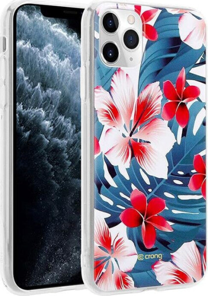 Crong Crong Flower Case etui ochronne na iPhone 11 Pro (wzór 03)