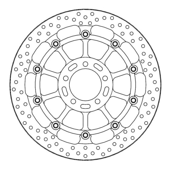 MOTO-MASTER Halo 113205 Front Floating Brake Disc