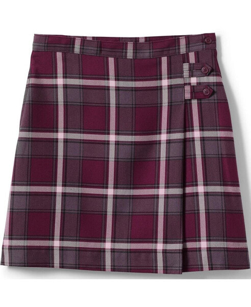 Юбка Lands' End Aline Plaid