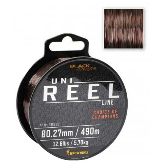 Монофильная леска для рыбалки Browning Black Magic® Uni Reel 680 м Спортивная