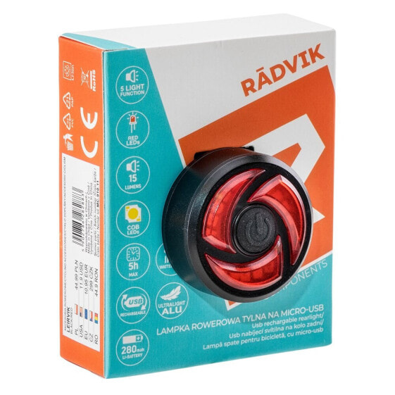 RADVIK Leirvik rear light