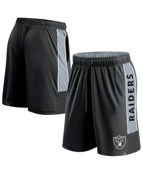 Men's Black Las Vegas Raiders Win The Match Shorts