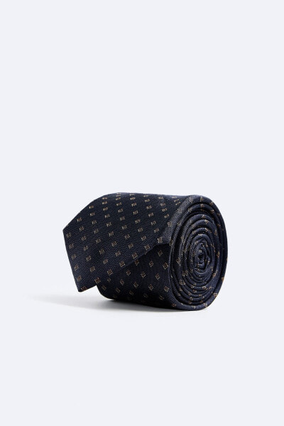 100% silk jacquard tie