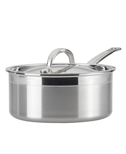 ProBond Clad Stainless Steel 3-Quart Covered Saucepan