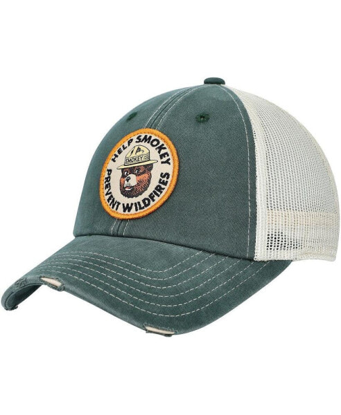 Men's Stone, Blue Smokey the Bear Orville Snapback Hat