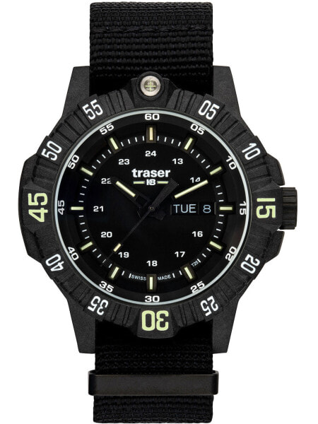 Часы Traser H3 Tactical Black 46mm
