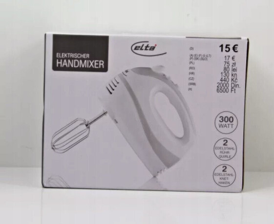 Mikser Emerio Emerio Handmixer, 3 Geschw. Rücklauffunktion kabellos schwar