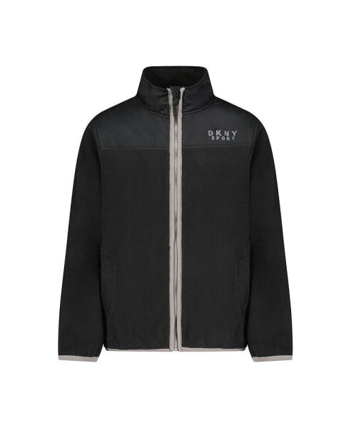 Пуховик DKNY Boys Polar Fleece Zip Up