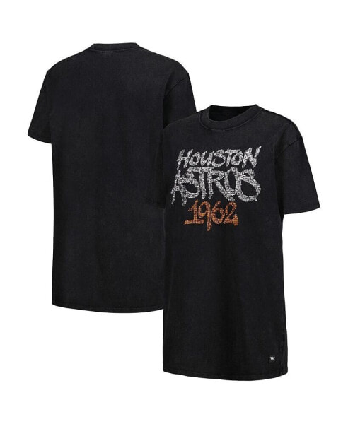 Women's Black Houston Astros T-shirt Dress