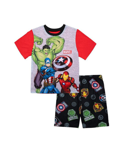 Пижама мальчика Avengers Little Boys Short, 2 шт.