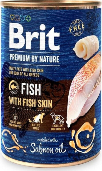 Brit Brit Premium By Nature Fish & Fish Skin puszka 800g