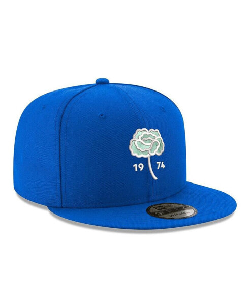 Men's Blue Seattle Sounders FC Carnation 9FIFTY Snapback Hat