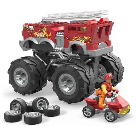 Игрушка Mega Construx Monster Trucks Fire Truck 5 Alarm.