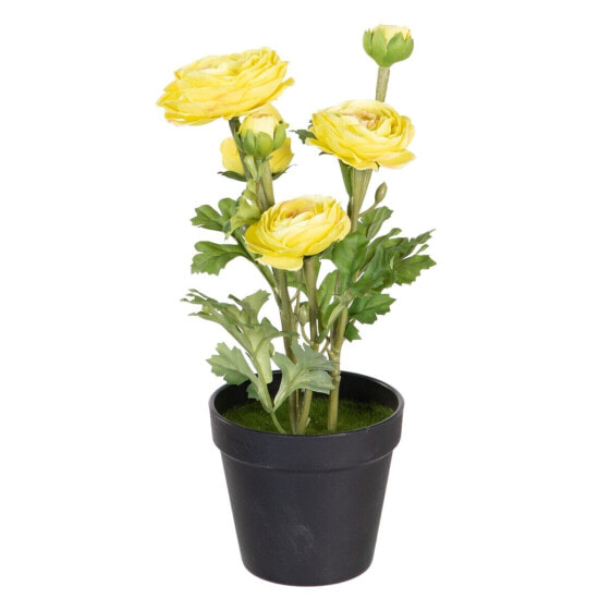 Декоративное растение полиэстер полиэтилен Железо Цветок 12,5 x 12,5 x 37 cm