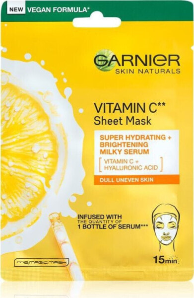 Garnier Skin Naturals Vitamin C Maseczka do twarzy 1szt