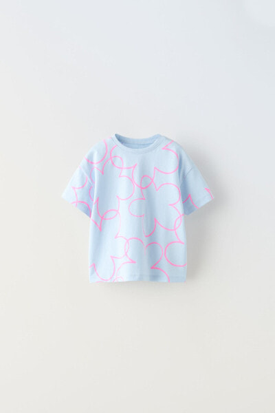 Streak print t-shirt