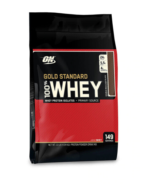 Optimum Nutrition Gold Standard 100% Whey Protein Isolate Порошок изолятов сывороточного протеина с шоколадным вкусом 149 порций
