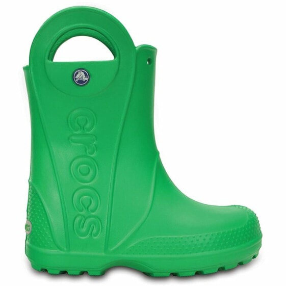 Детские водные ботинки Crocs Handle It Rain Зеленые