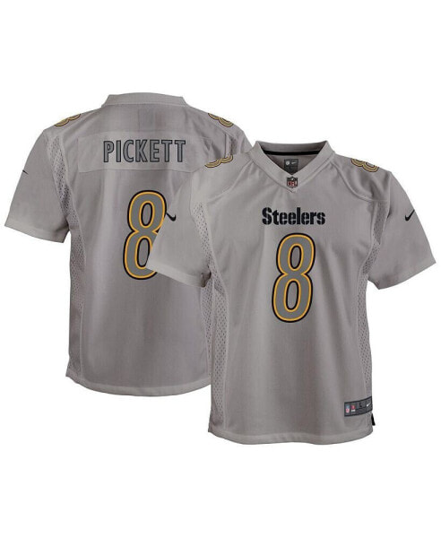 Футболка для малышей Nike Kenny Pickett серого цвета Pittsburgh Steelers