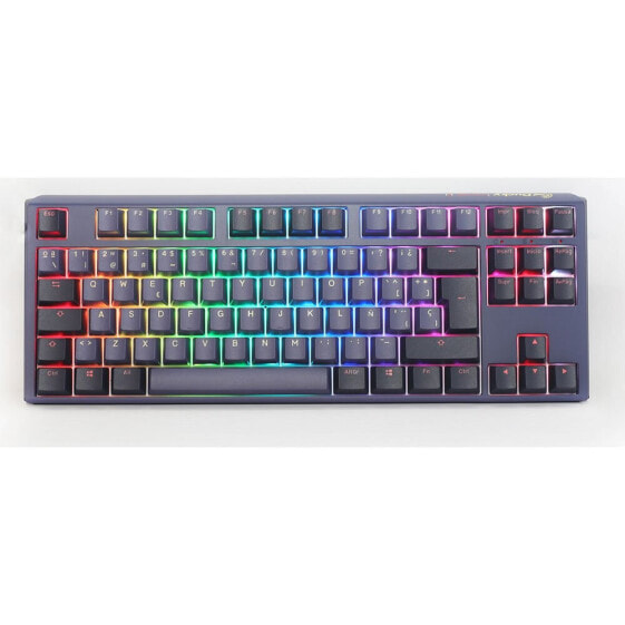 DUCKY One 3 Cosmic TKL RGB PBT MX Speed Silver gaming keyboard