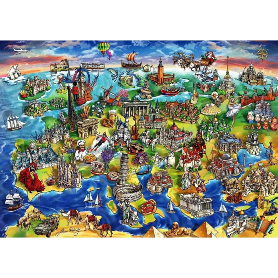 Puzzle Maria Rabinky Europäische Welt