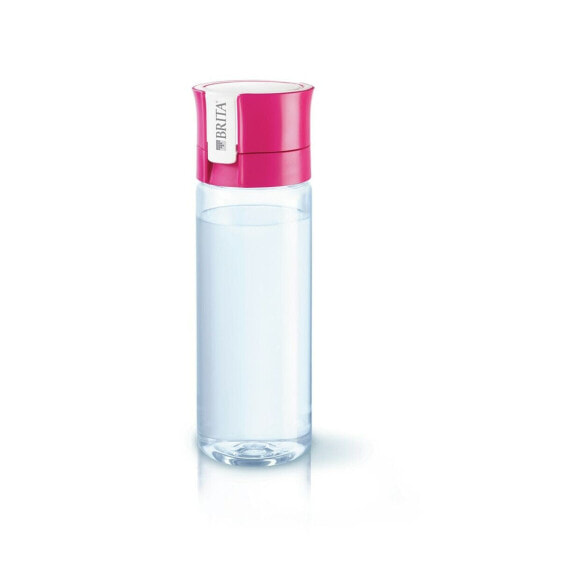 Фильтр-кувшин для воды BRITA Bottle с углеродным фильтром Fill&Go розовый