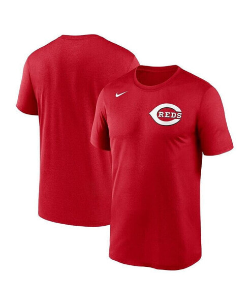 Men's Red Cincinnati Reds New Legend Wordmark T-shirt