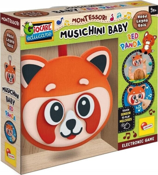 Lisciani Zabawka Montessori Wood - Muzyczna panda