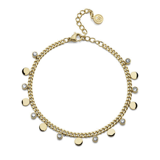 Elegant gold-plated bracelet Perk 32407G