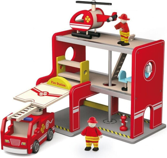 Детский игровой набор "Пожарная часть" Viga Remiza