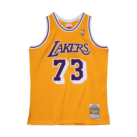 Mens Mitchell & Ness NBA SWINGMAN JERSEY - LAKERS 1998 DENNIS RODMAN