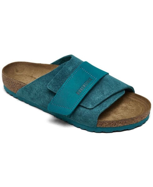 Men's Kyoto Suede Leather Slide Sandals from Finish Line