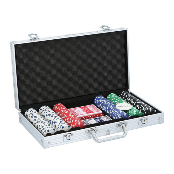 Настольная игра компании EDM "Покер Set With Aluminum Briefcase" 38,5x21x6 см.