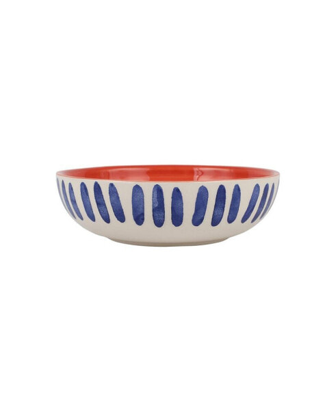 Moda Stripe Pasta Bowl 7.5"