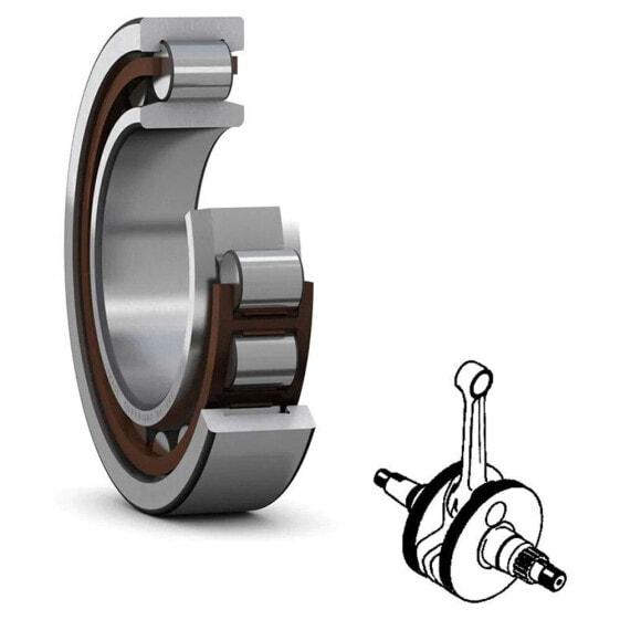 SKF NU 6204-ECP - 20x47x14 mm bearing