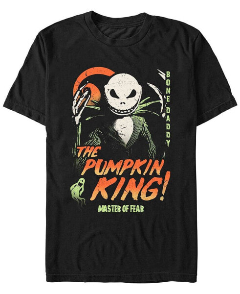 Men's Nightmare Before Christmas Pumpkin King Short Sleeves T-shirt