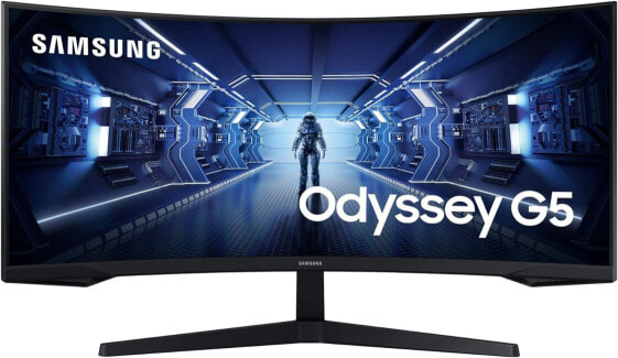 Samsung C34G55TWWR 34-inch Gaming Monitor, Black