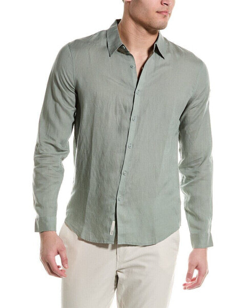 Onia Air Linen-Blend Shirt Men's