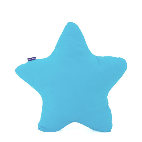 Cushion HappyFriday Basic Turquoise Star 50 x 50 cm