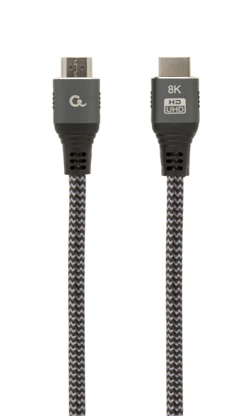 Gembird CCB-HDMI8K-1M - 1 m - HDMI Type A (Standard) - HDMI Type A (Standard) - 3D - 48 Gbit/s - Black