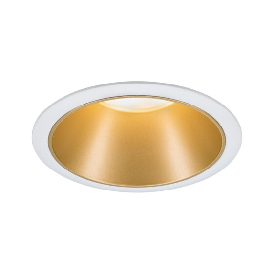Встраиваемый светильник Paulmann 934.05 - Накладной светильник - Неизменяемая лампа - 1 лампа - 6.5 Вт - 460 люмен - Золото - Белый