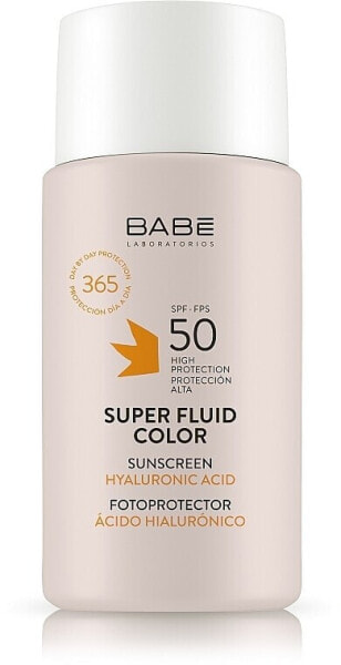 Sonnenschutzfluid für das Gesicht mit Hyaluronsäure SPF 50+