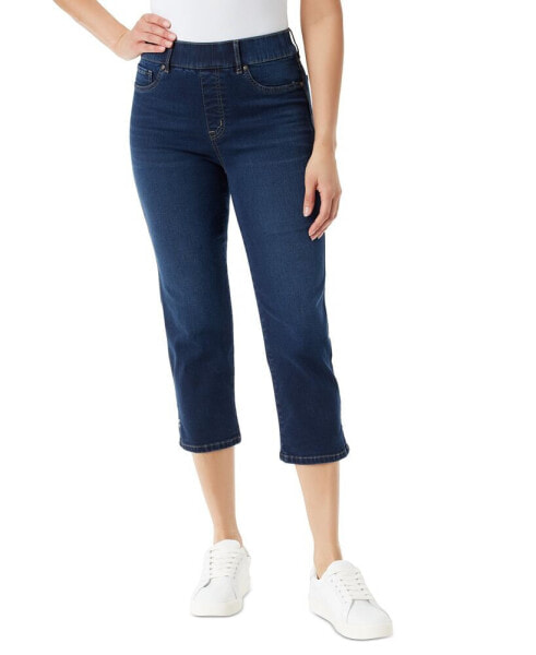 Women's Shape Effect Pull-On Capri Jeans