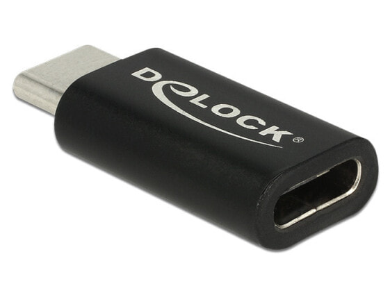 Delock 65697 - USB Type-C - USB Type-C - Black