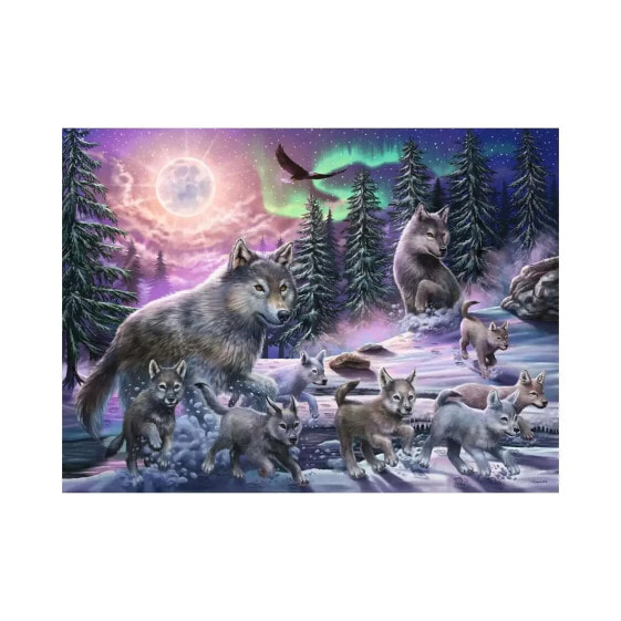 Puzzle Familie der Wölfe 150 Teile