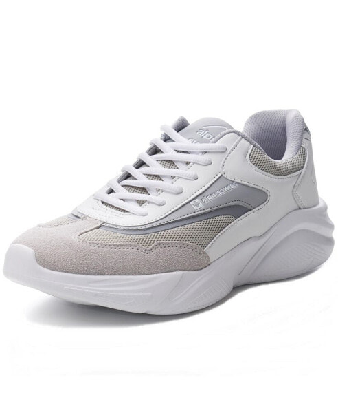 Stuart Mens Chunky Sneakers Retro Platform Dad Tennis Shoes