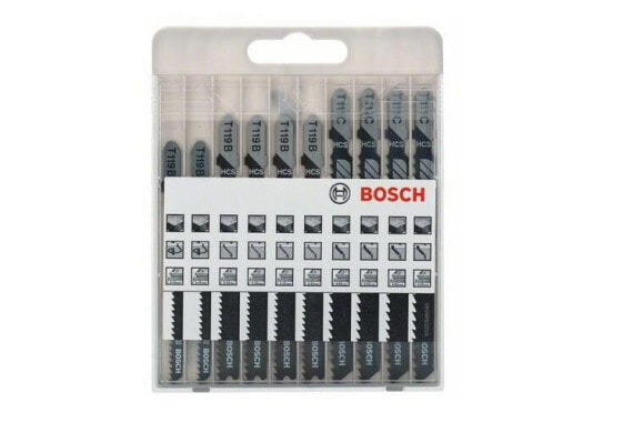 Набор лозовой пилы Bosch 10 шт