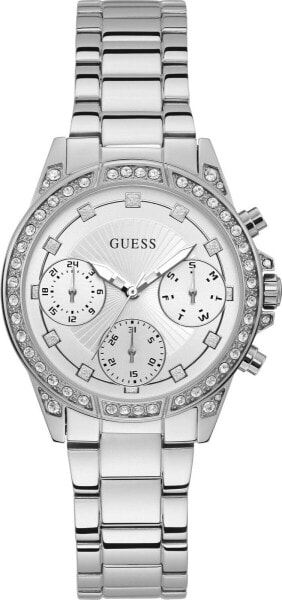 Guess Darmen Armbanuhr Gemini silber W1293L1